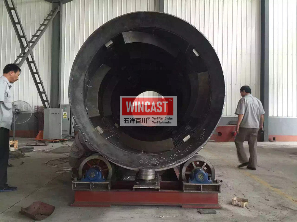 L33雙層落砂冷卻滾筒