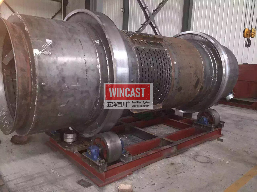 L33雙層落砂冷卻滾筒